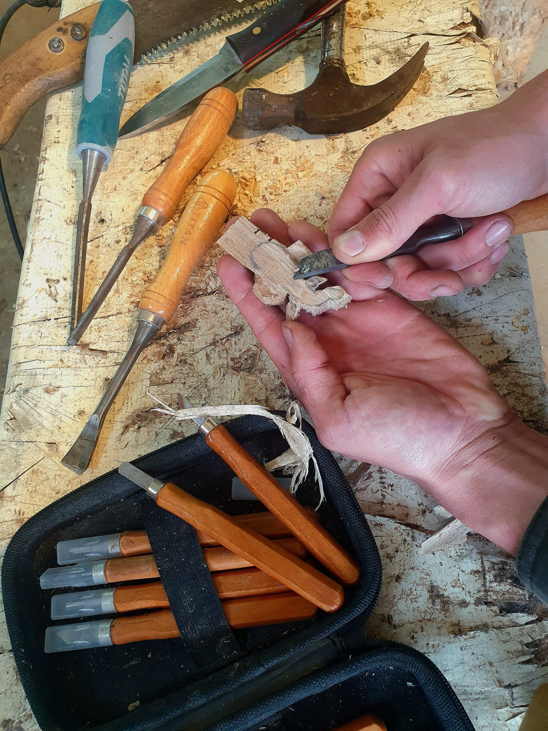 Natural wood craft